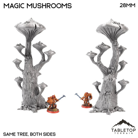 Tabletop Terrain Trees Magic Mushrooms - Fantasy Scatter Terrain / Trees