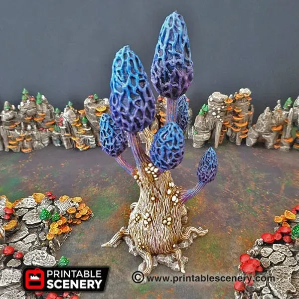 Tabletop Terrain Trees Mesmerizing Morels - Fantasy Scatter Terrain / Trees
