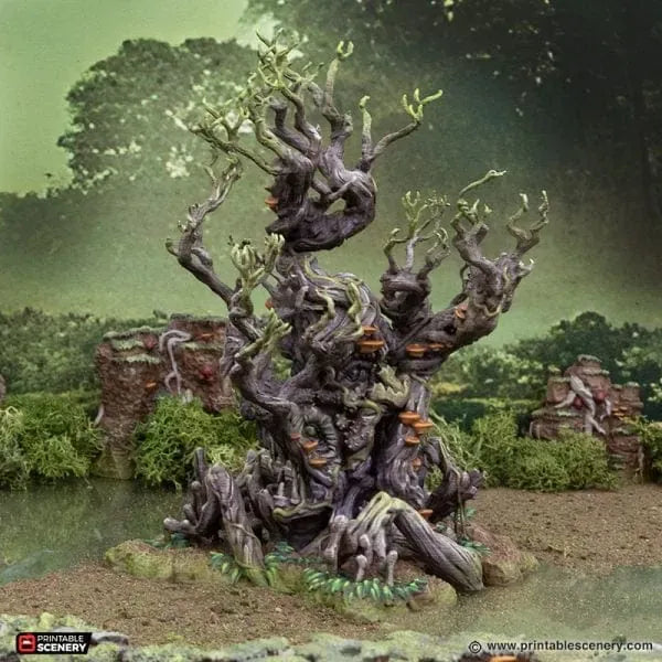 Tabletop Terrain Trees Plague Tree - The Gloaming Swamp