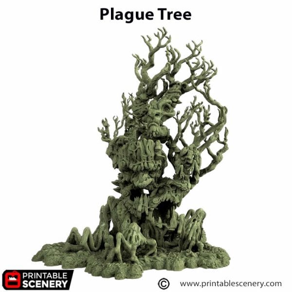 Tabletop Terrain Trees Plague Tree - The Gloaming Swamp