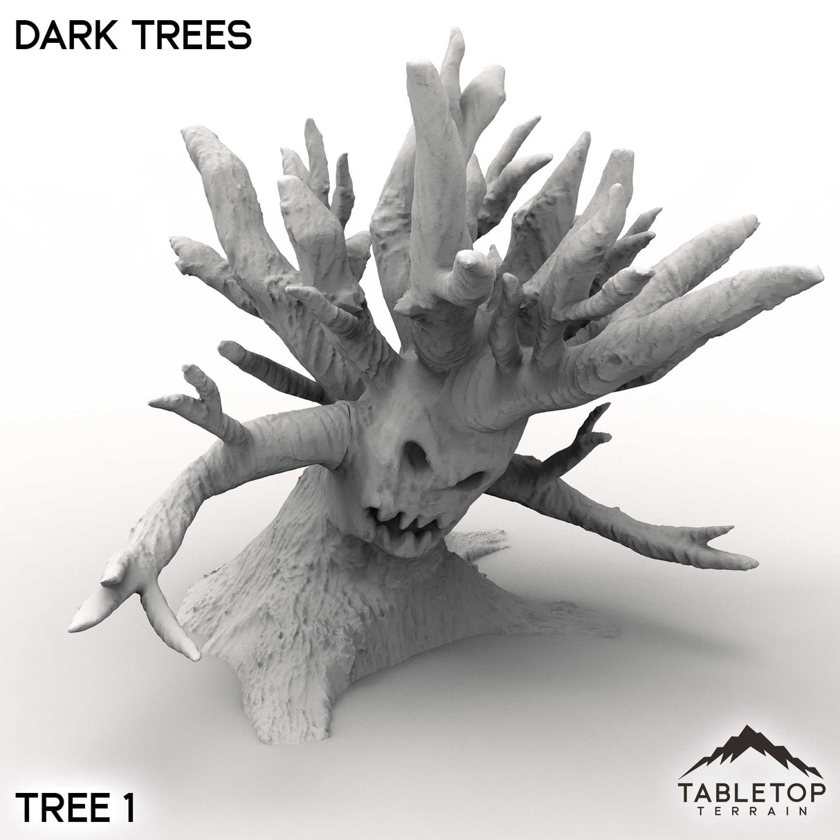 Tabletop Terrain Trees Tree 1 / 32mm Dark Trees