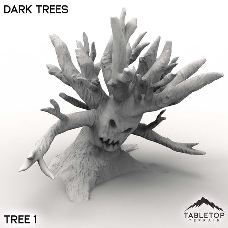Tabletop Terrain Trees Tree 1 / 32mm Dark Trees