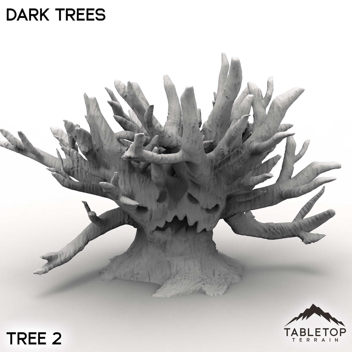 Tabletop Terrain Trees Tree 2 / 32mm Dark Trees