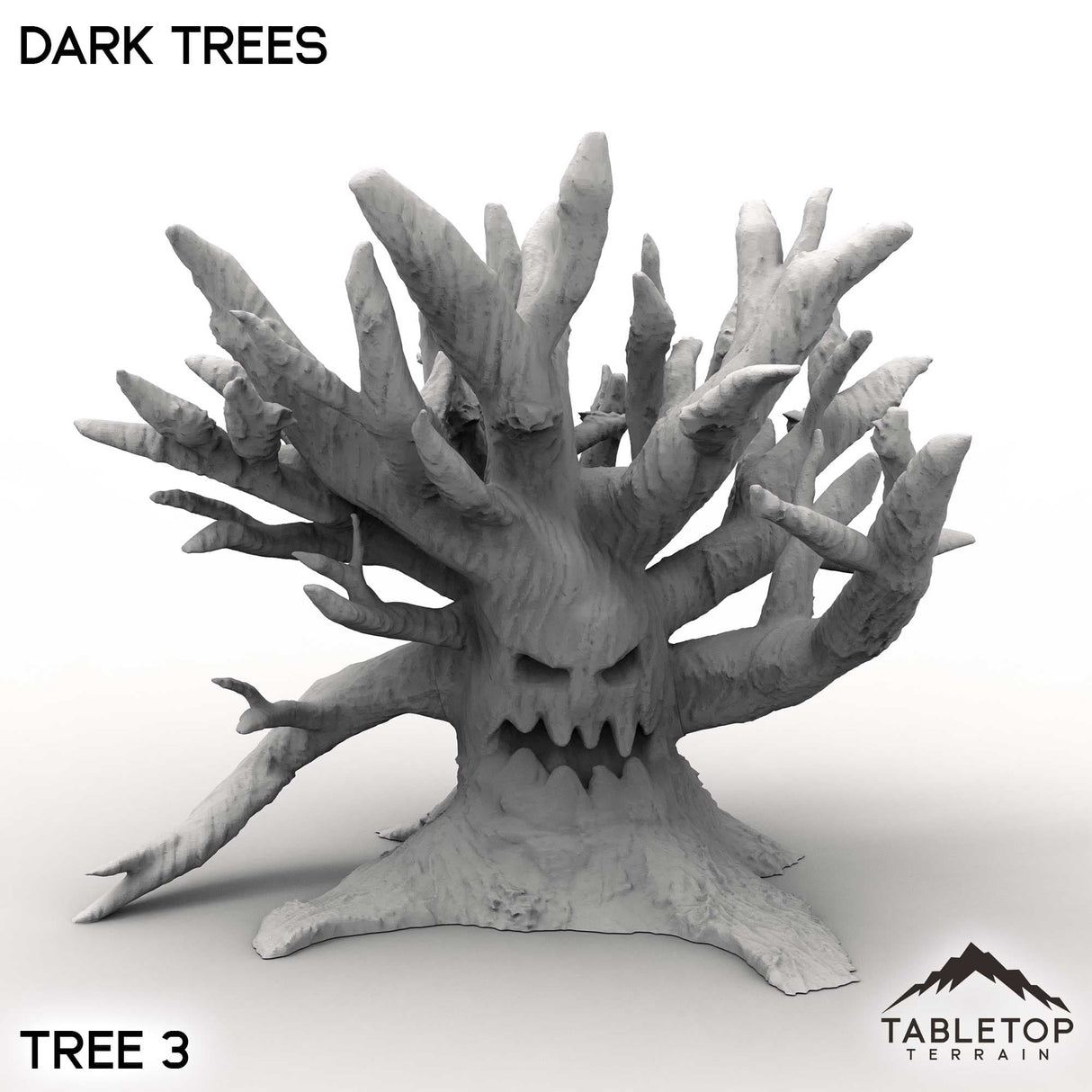 Tabletop Terrain Trees Tree 3 / 32mm Dark Trees
