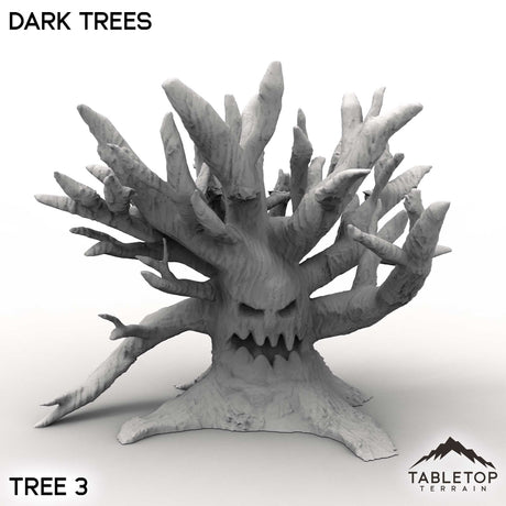 Tabletop Terrain Trees Tree 3 / 32mm Dark Trees