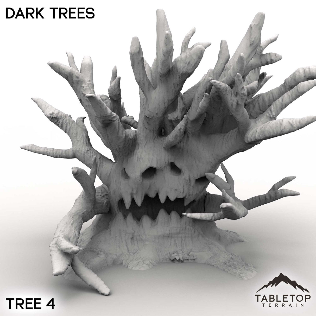 Tabletop Terrain Trees Tree 4 / 32mm Dark Trees