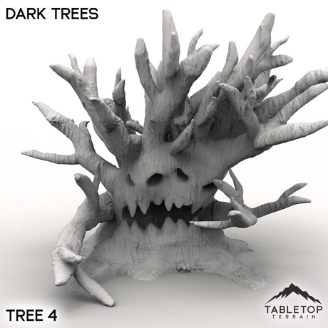 Tabletop Terrain Trees Tree 4 / 32mm Dark Trees