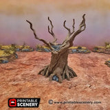 Tabletop Terrain Trees Twisted Trees - Scatter Terrain Trees