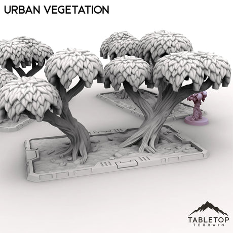 Tabletop Terrain Trees Urban Vegetation