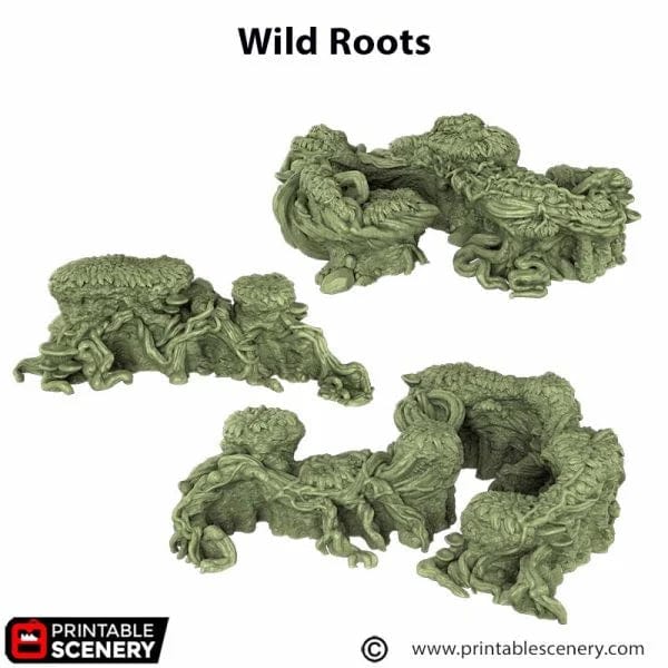 Tabletop Terrain Trees Wild Roots - The Gloaming Swamp