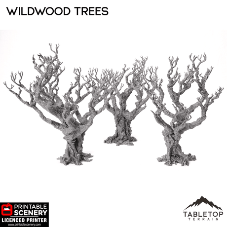 Tabletop Terrain Trees Wildwood Trees - The Gloaming Swamp