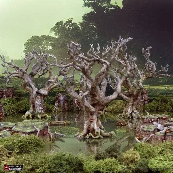 Tabletop Terrain Trees Wildwood Trees - The Gloaming Swamp