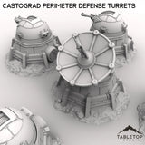 Tabletop Terrain Turrets Castograd Perimeter Defense Turrets
