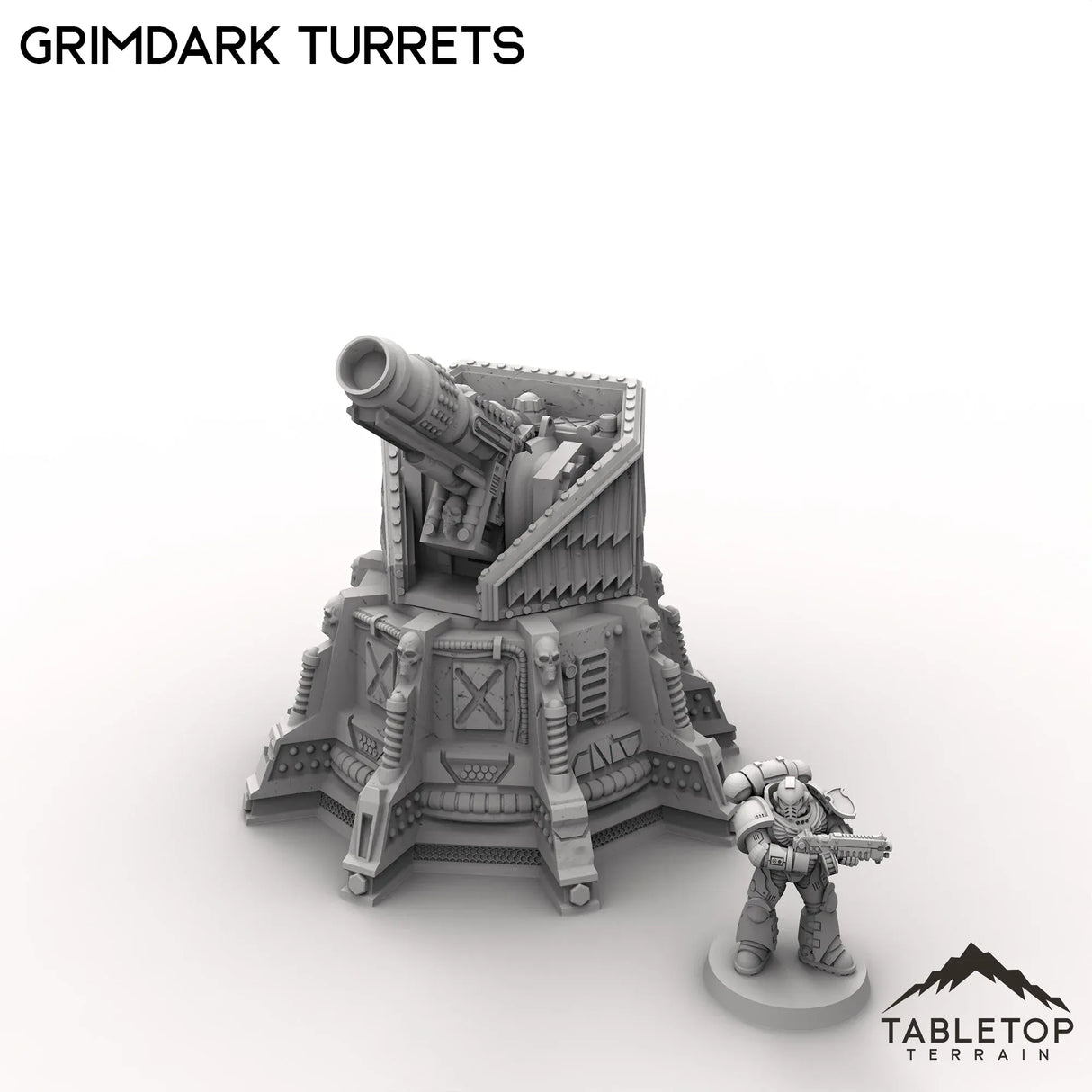 Tabletop Terrain Turrets Grimdark Turrets
