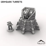 Tabletop Terrain Turrets Grimdark Turrets