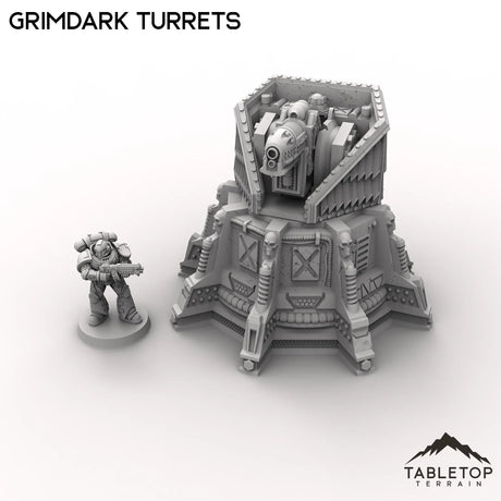 Tabletop Terrain Turrets Grimdark Turrets