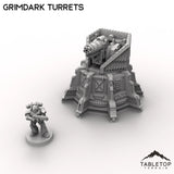 Tabletop Terrain Turrets Grimdark Turrets
