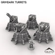 Tabletop Terrain Turrets Grimdark Turrets