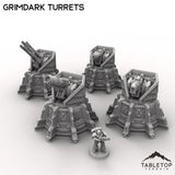 Tabletop Terrain Turrets Grimdark Turrets