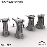 Tabletop Terrain Turrets Heavy Gun Towers