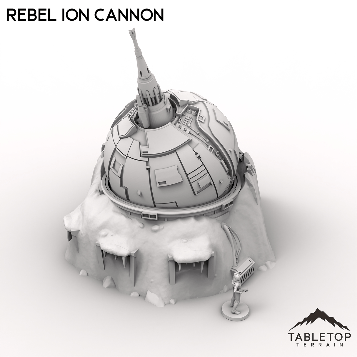 Tabletop Terrain Turrets Rebel Ion Cannon