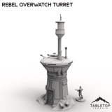 Tabletop Terrain Turrets Rebel Overwatch Turret