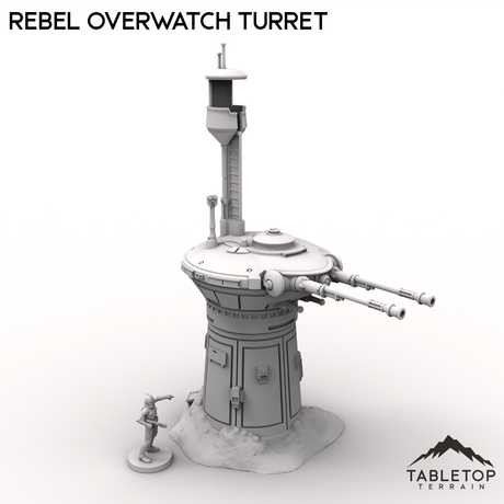 Tabletop Terrain Turrets Rebel Overwatch Turret