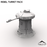 Tabletop Terrain Turrets Rebel Turret Pack