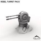 Tabletop Terrain Turrets Rebel Turret Pack