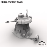 Tabletop Terrain Turrets Rebel Turret Pack