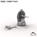 Tabletop Terrain Turrets Rebel Turret Pack