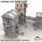 Tabletop Terrain Turrets Zorpsector Turret Pack