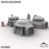 Tabletop Terrain Vehicle 32mm / Houses Xenos Buildings