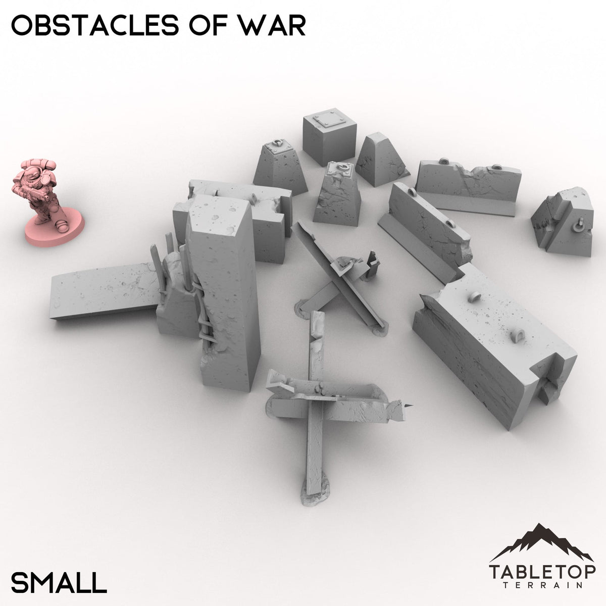 Tabletop Terrain Vehicle 32mm / Small Obstacles of War
