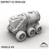 Tabletop Terrain Vehicle 32mm / Vehicle 5 District 12 Vehicles