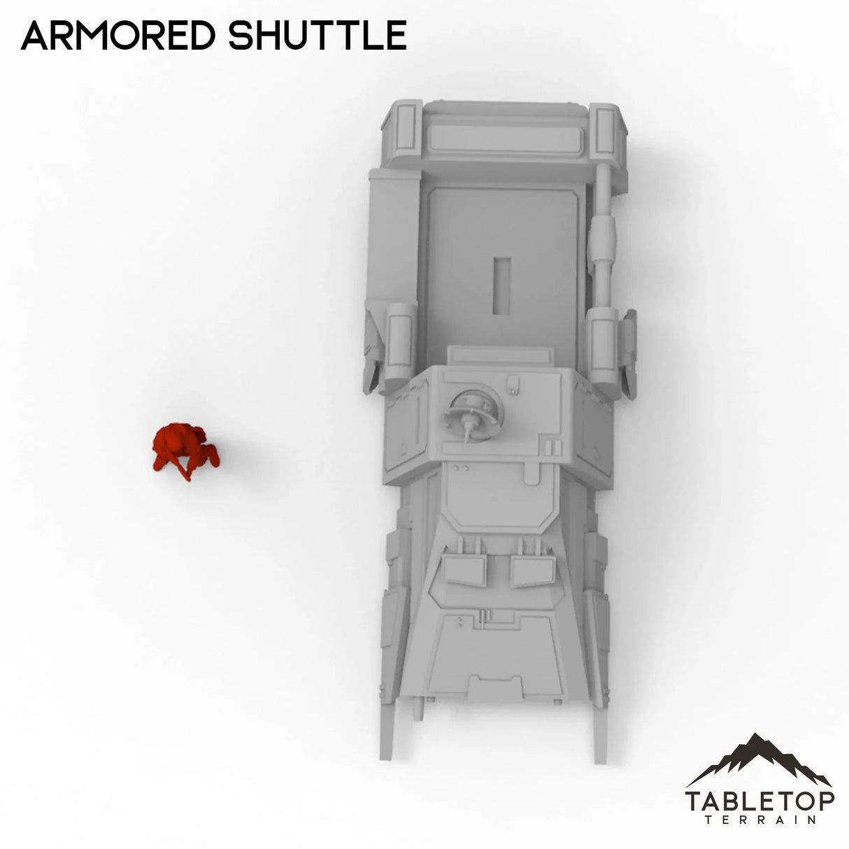 Tabletop Terrain Vehicle Armored Shuttle