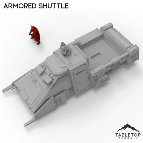 Tabletop Terrain Vehicle Armored Shuttle