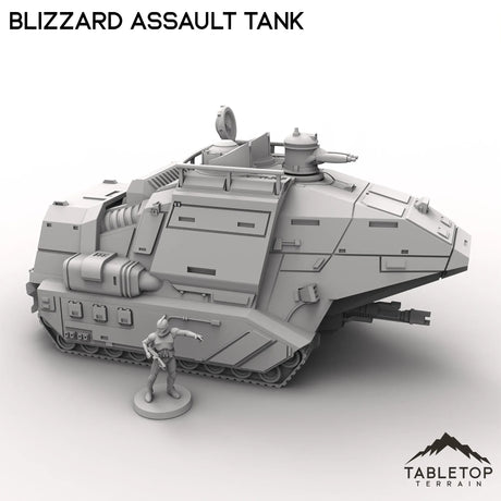 Tabletop Terrain Vehicle Blizzard Assault Tank