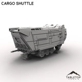 Tabletop Terrain Vehicle Cargo Shuttle - To'ka Station