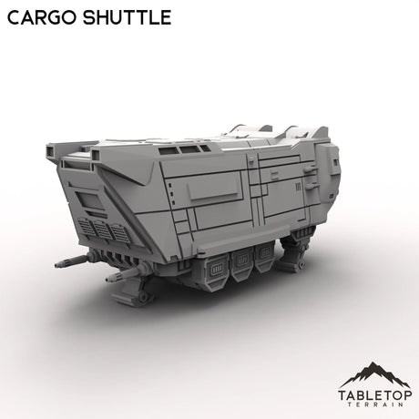 Tabletop Terrain Vehicle Cargo Shuttle - To'ka Station
