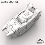 Tabletop Terrain Vehicle Cargo Shuttle - To'ka Station