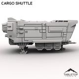 Tabletop Terrain Vehicle Cargo Shuttle - To'ka Station
