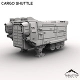 Tabletop Terrain Vehicle Cargo Shuttle - To'ka Station