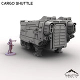 Tabletop Terrain Vehicle Cargo Shuttle - To'ka Station