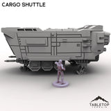 Tabletop Terrain Vehicle Cargo Shuttle - To'ka Station