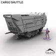 Tabletop Terrain Vehicle Cargo Shuttle - To'ka Station
