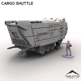 Tabletop Terrain Vehicle Cargo Shuttle - To'ka Station