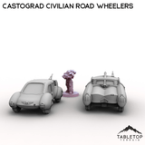 Tabletop Terrain Vehicle Castograd Civilian Road Wheelers