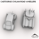Tabletop Terrain Vehicle Castograd Civilian Road Wheelers