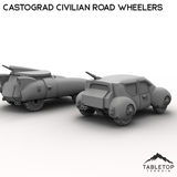 Tabletop Terrain Vehicle Castograd Civilian Road Wheelers